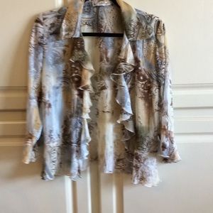 Dressbarn beautiful sheer cardigan.  Size S